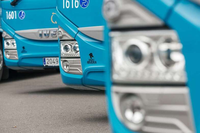 La Línea 13 contará esta noche con un servicio especial nocturno desde Telde a las 22.15, 23.00 y 23.30 (Foto TA)