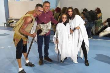 Telde se asusta con el Perro Maldito en Valsequillo (Foto Francisco Javier Santana, Acfi Press y TA)