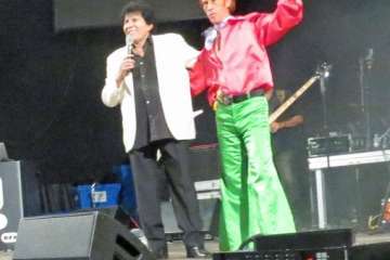 Georgie Dann y una feria de coches clásicos tiñen de vintage a Valsequillo (Foto Antonio Alí, TA y Acfi Press)