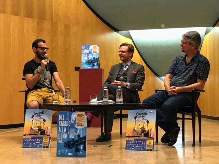 Momento de la presentación del concierto (Foto TA)