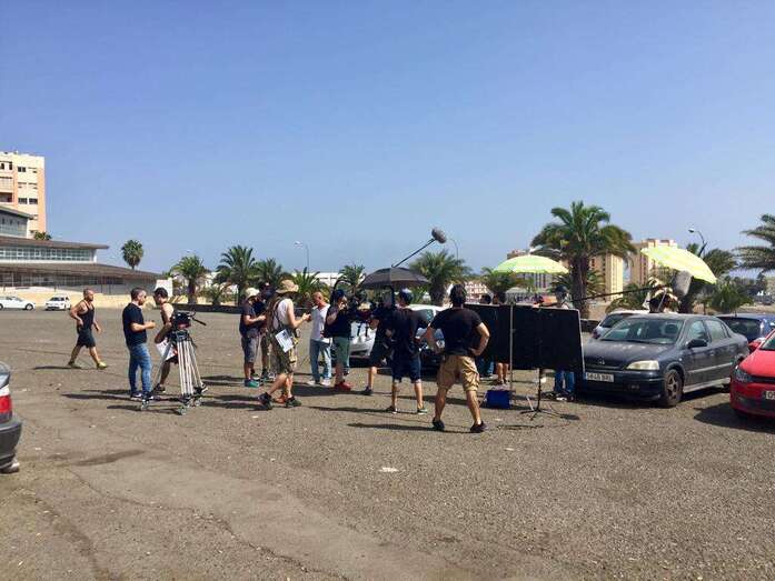 Imagen de una de las sesiones de grabación (Foto TA)