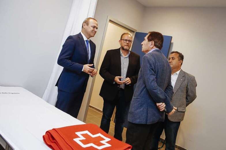 Imagen de las nuevas instalaciones de Cruz Roja en Las Canteras (Foto TA)