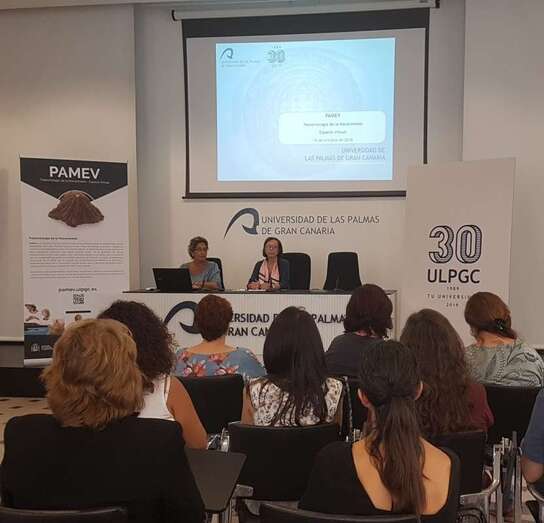 Imagen de la presentación del proyecto Paleontología de la Macaronesia (Foto TA)