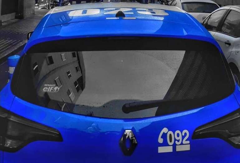 Imagen de archivo de un vehículo de la Policía Local de la capital grancanaria (Foto TA)