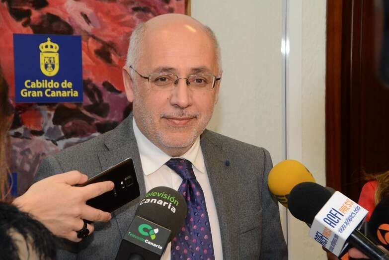Antonio Morales, presidente del Cabildo de Gran Canaria (Foto TA)