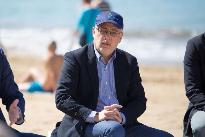 Antonio Morales, presidente del Cabildo de Gran Canaria (Foto TA)