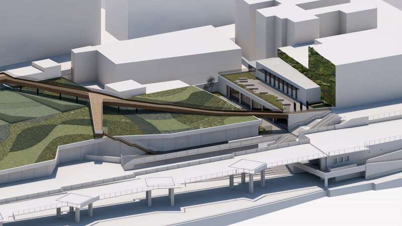 Recreación del edificio (Foto TA)