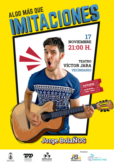 Cartel de espectáculo (Foto TA)