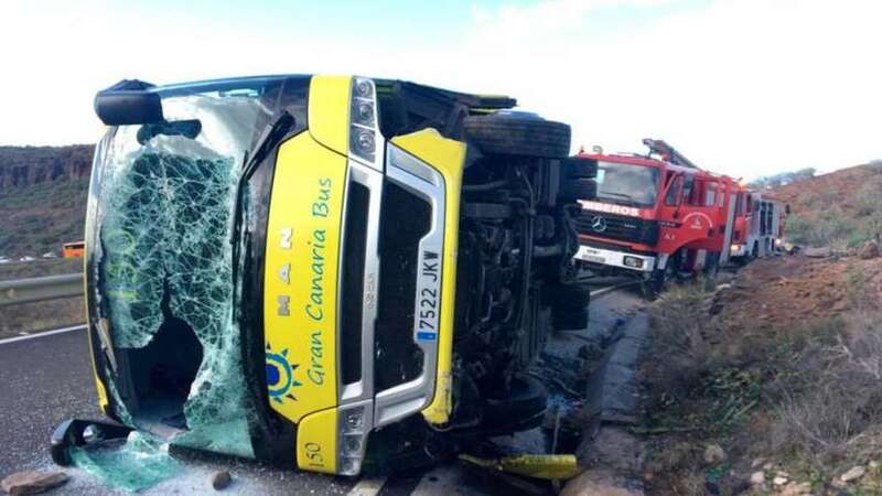 Imagen del siniestro (Foto Canarias7 / Borja Suárez)