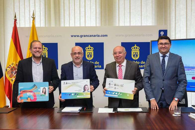 El bono residente fue presentado este jueves por el presidente del Cabildo de Gran Canaria (Foto TA)