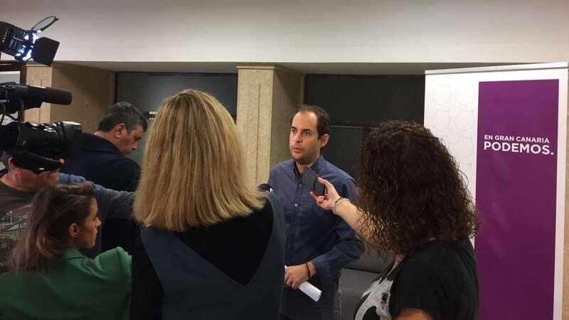 Miguel Montero, consejero de Podemos en el Cabildo de Gran Canaria (Foto TA)
