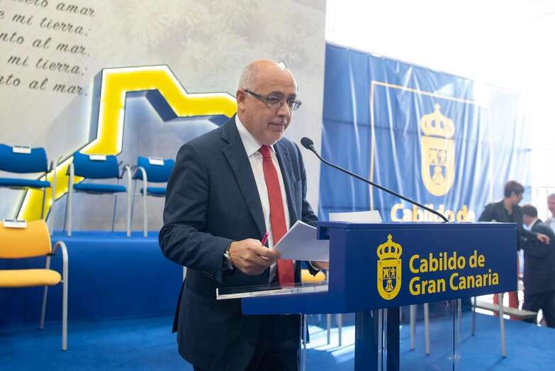 Antonio Morales, presidente del Cabildo de Gran Canaria (Foto TA)