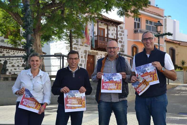 Imagen de la presentación del programa navideño de Valsequillo (Foto TA)
