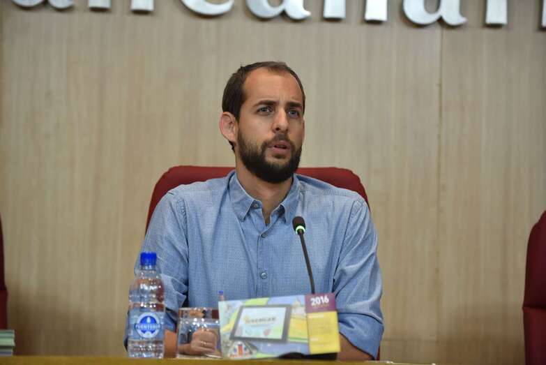 Miguel Montero, consejero de Podemos en el Cabildo de Gran Canaria (Foto TA)