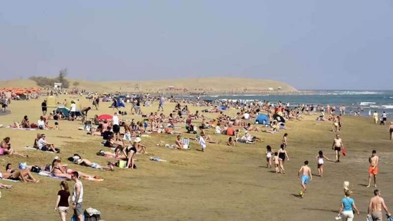 Imagen de archivo de la playa de Maspalomas (Foto Canarias7)