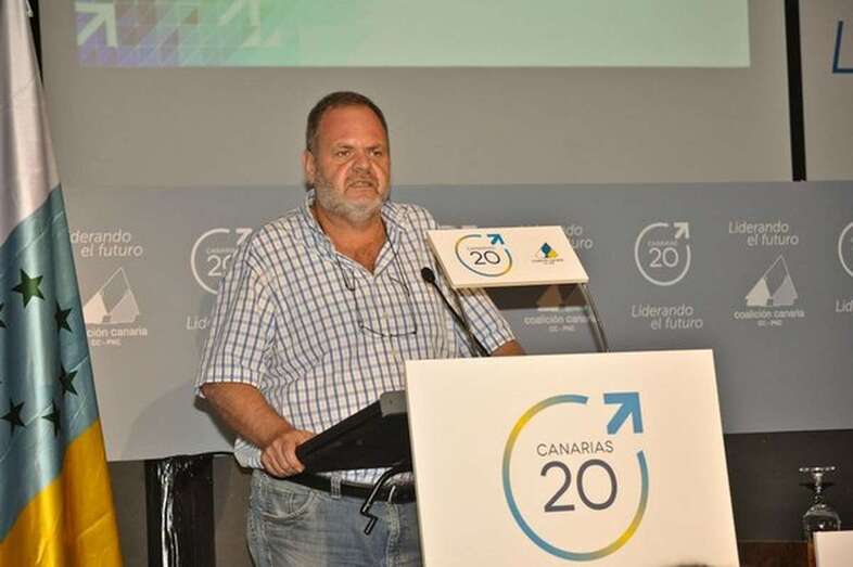Fernando Bañolas, candidato de Coalición Canaria en Guía (Foto TA)