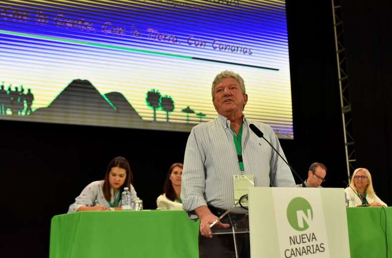 Pedro Quevedo, candidato de Nueva Canarias en la capital grancanaria (Foto TA)