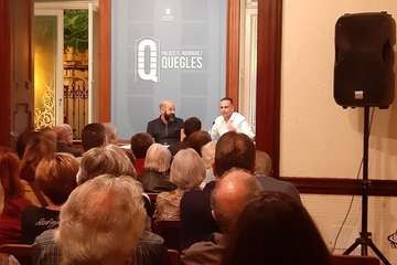 La presentación del libro tuvo lugar en la capital grancanaria (Foto TA)