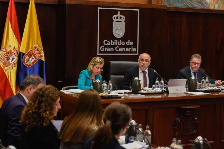 Pleno del Cabildo de Gran Canaria de este viernes (Foto TA)
