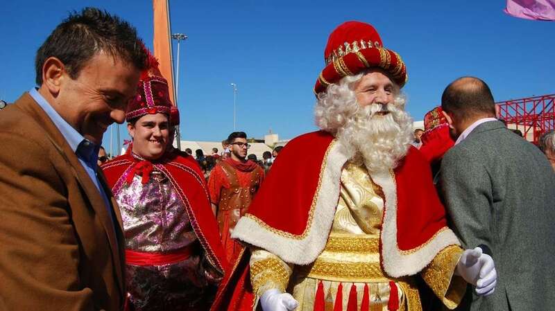 Imagen de archivo de la llegada de los Reyes Magos (Foto TA)