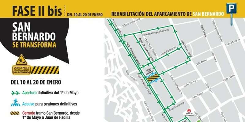 La alternativa continuará siendo a través de la calle Perdomo (Foto TA)