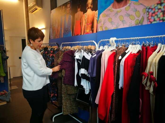 En la Sala de la Fedac, en pleno corazón de Triana (Foto TA)
