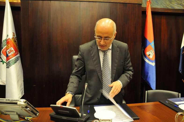 Antonio Morales, presidente del Cabildo de Gran Canaria (Foto TA)