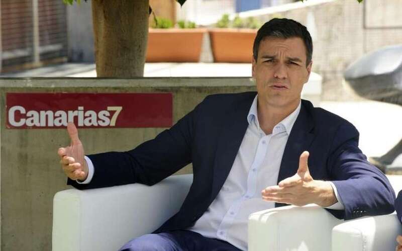 Pedro Sánchez, en una imagen de archivo durante una visita a Gran Canaria (Foto Canarias7)