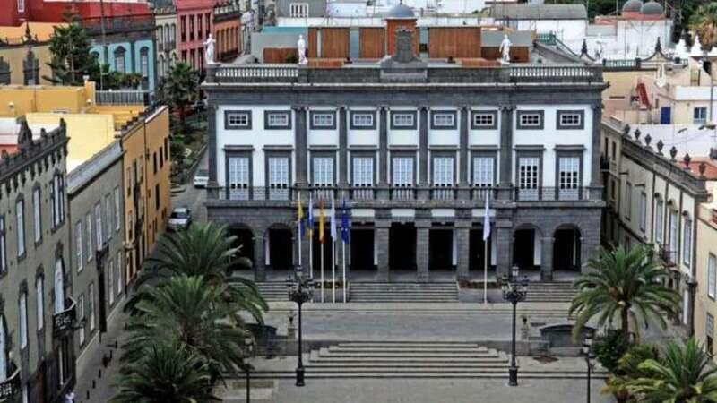 Imagen de archivo del Ayuntamiento capitalino (Foto Canarias7)