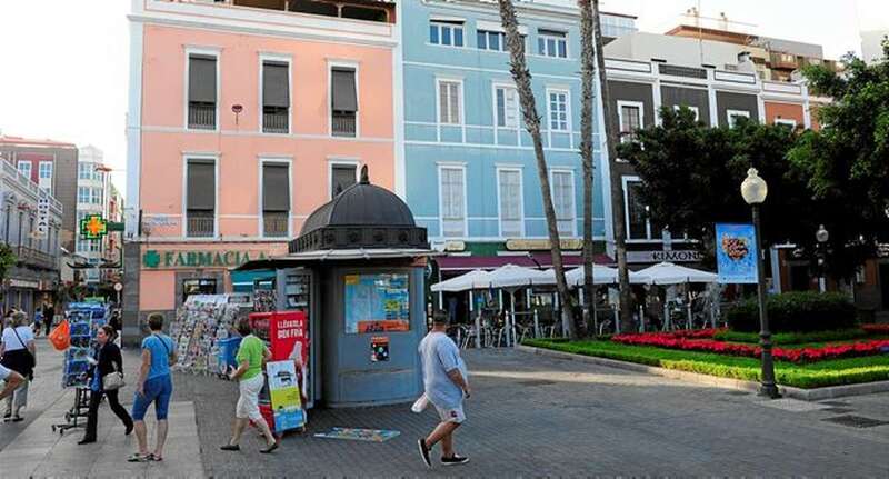 Los hechos ocurrieron en los alrededores del parque de Santa Catalina (Foto Canarias7)
