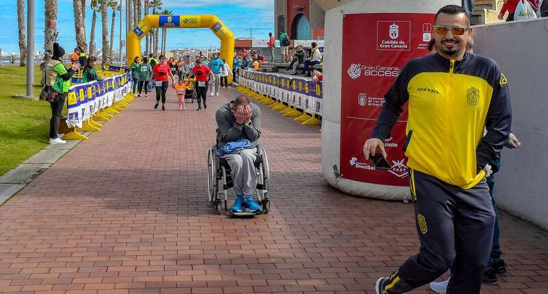 La prueba pone en valor la importancia de la accesibilidad al deporte (Foto TA)