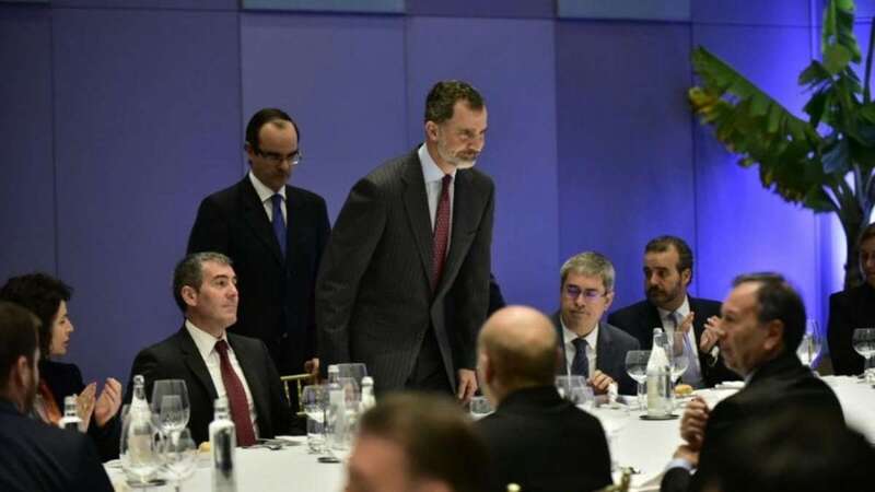 Imagen de archivo de una visita del Rey a Gran Canaria (Foto Canarias7 / Arcadio Suárez)