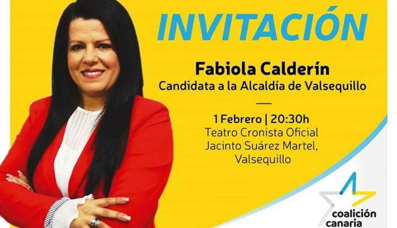 Cartel del acto de este viernes (Foto TA)