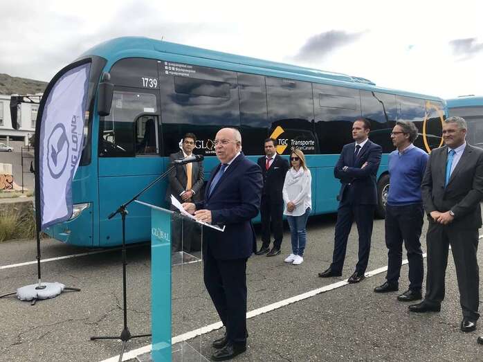 Son guaguas más seguras y confortables, con motores Euro 6C (Foto TA)