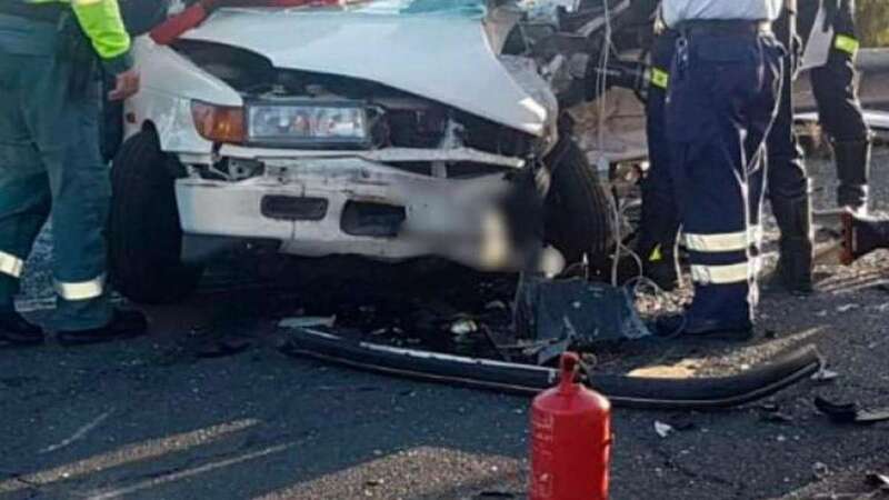 Imagen del siniestro (Foto Canarias7)