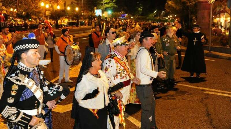 Imagen de archivo de un acto del Carnaval en Vegueta (Foto Canarias7)