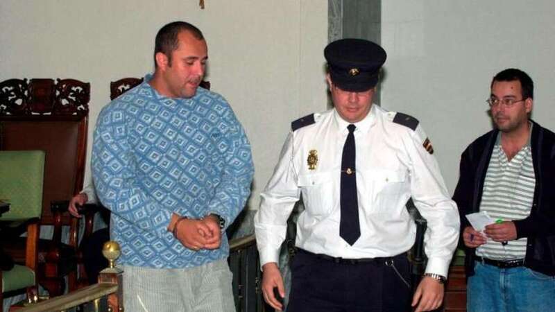 Evaristo José P.M., de 44 años, alias el Platanito, durante un juicio en 2001 (Foto Canarias7)