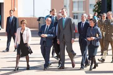 El Rey Felipe VI se interesa por Infecar y la industria del cine de Gran Canaria (Foto TA)