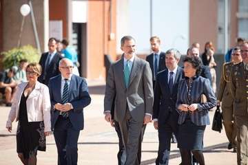 El Rey Felipe VI se interesa por Infecar y la industria del cine de Gran Canaria (Foto TA)