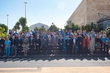 El Rey Felipe VI se interesa por Infecar y la industria del cine de Gran Canaria (Foto TA)