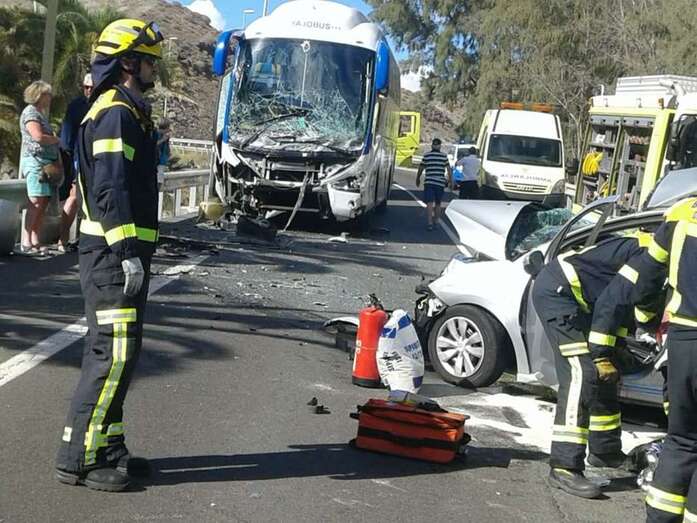 Imagen del grave accidente (Foto TA)