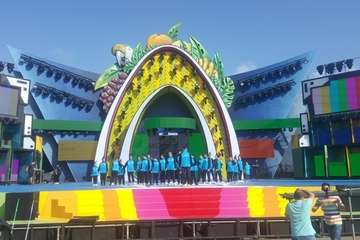 Concurso de comparsas infantiles del Carnaval de Las Palmas de Gran Canaria 2019 (Foto Francisco Javier Santana)