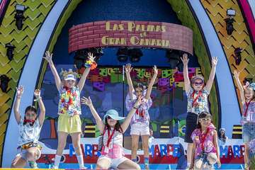 Festival Infantil de Disfraces del Carnaval de Las Palmas de GC (Foto TA)