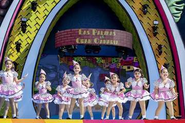 Festival Infantil de Disfraces del Carnaval de Las Palmas de GC (Foto TA)