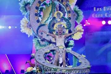 Luisa Lozano, Gran Dama del Carnaval de 'Una noche en Río' (Foto TA)