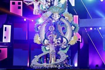 Luisa Lozano, Gran Dama del Carnaval de 'Una noche en Río' (Foto TA)