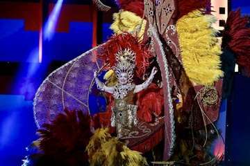 Luisa Lozano, Gran Dama del Carnaval de 'Una noche en Río' (Foto TA)