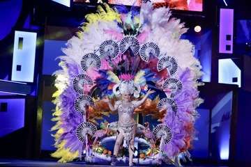 Luisa Lozano, Gran Dama del Carnaval de 'Una noche en Río' (Foto TA)