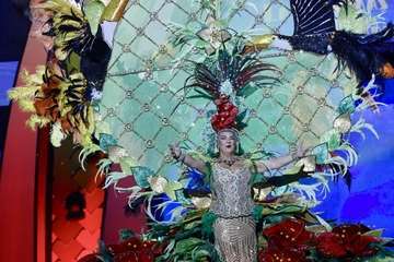 Luisa Lozano, Gran Dama del Carnaval de 'Una noche en Río' (Foto TA)