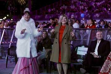 Luisa Lozano, Gran Dama del Carnaval de 'Una noche en Río' (Foto TA)